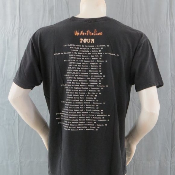 Tragically Hip Shirt - 2009 We Are The Same Tour - Men's Large - Picture 4 of 8